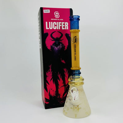 SENSE GLASS LUCIFER BEAKER WATERPIPE 15