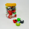 SILICONE CONTAINER 5ML 40ct/Jar ASSORTED DESIGNS