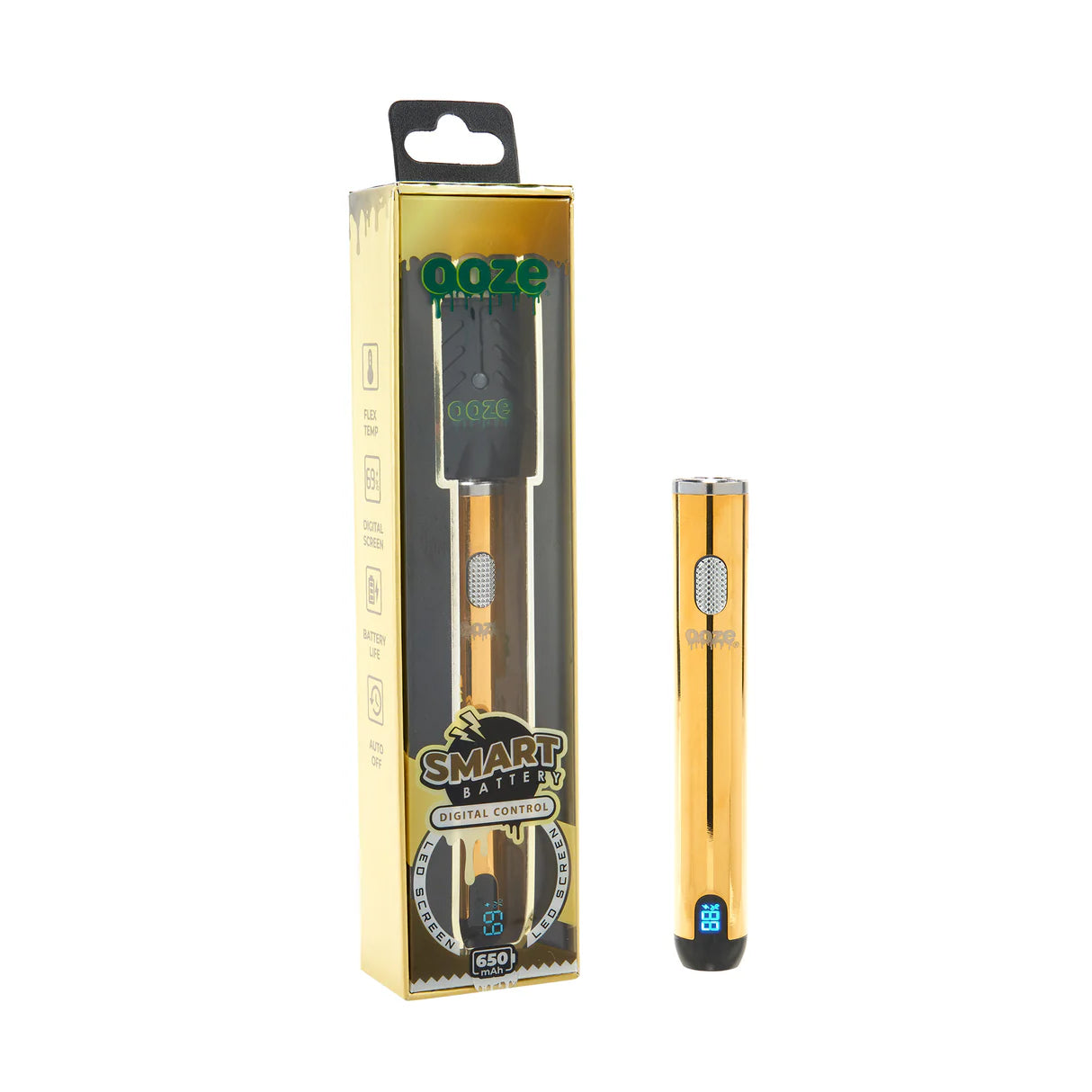 OOZE SMART BATTERIES 650MAH GOLD