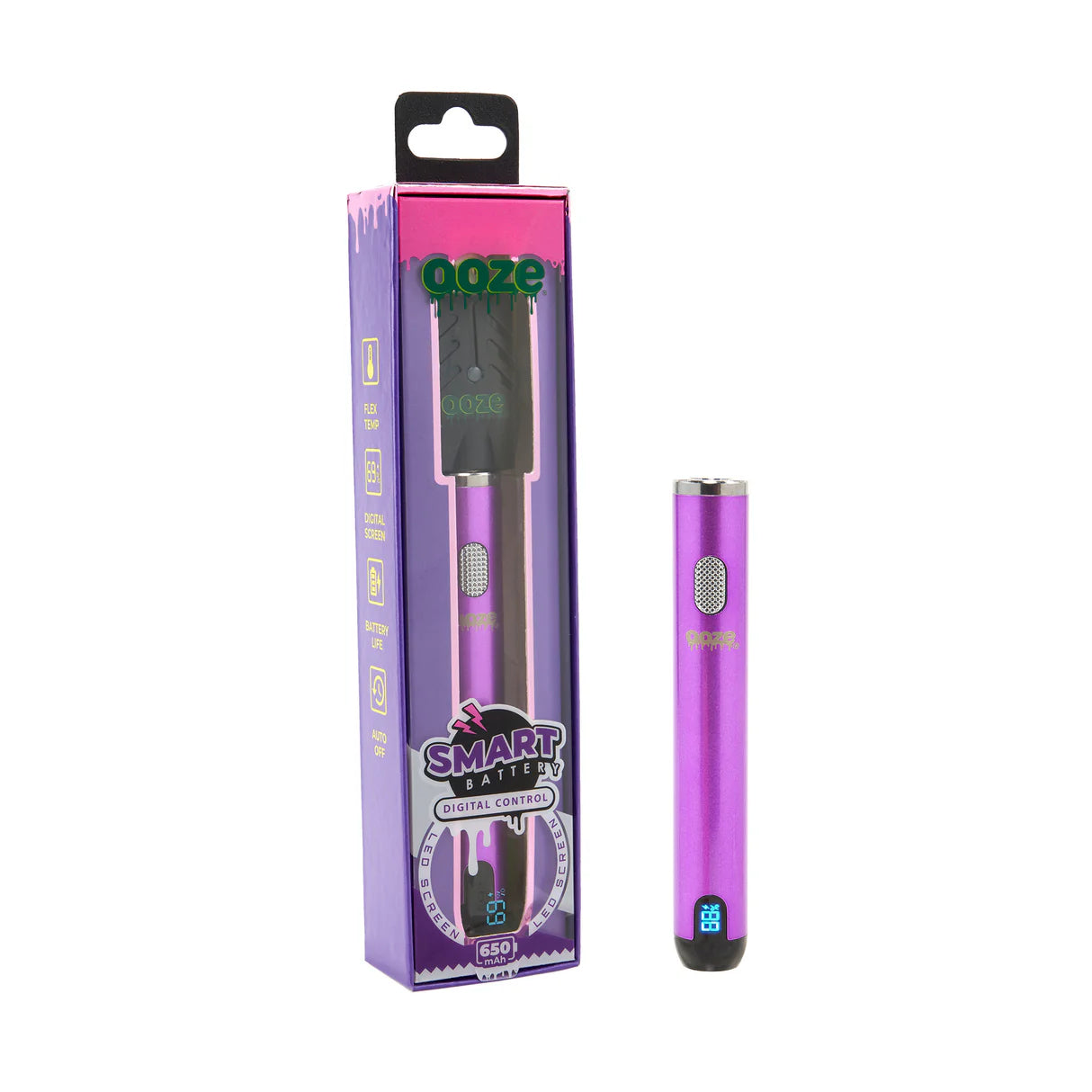 OOZE SMART BATTERIES 650MAH PURPLE