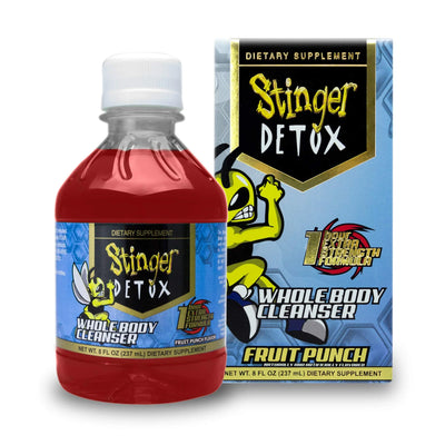 STINGER  DETOX  8oz 1HR FORMULA FRUIT PUNCH