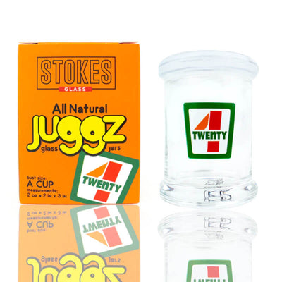 STOKES JUGGZ GLASS A CUP SMALL 2oz TWENTY