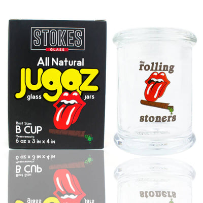 STOKES JUGGZ GLASS B CUP MEDIUM 6oz YUMMY