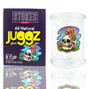 STOKES JUGGZ GLASS B CUP MEDIUM 6oz SKELETON