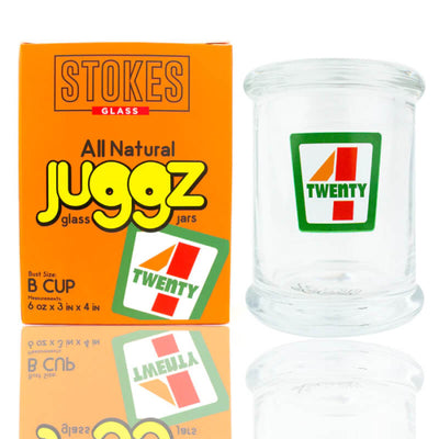 STOKES JUGGZ GLASS B CUP MEDIUM 6oz TWENTY