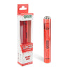 OOZE SLIM CLEAR 400 mah Per Pc RUBY RED