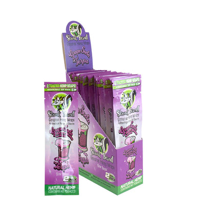 SKUNK HEMP WRAPS TERPS 2/PK 25PK/BOX  GRAPE SODA