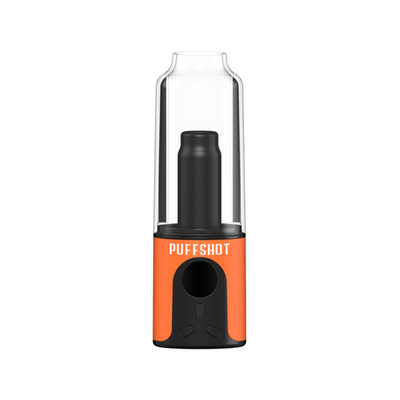 SENSE GLASS X PUFFSHOT VAPORIZER FOR CARTS and DABS BURNT ORANGE