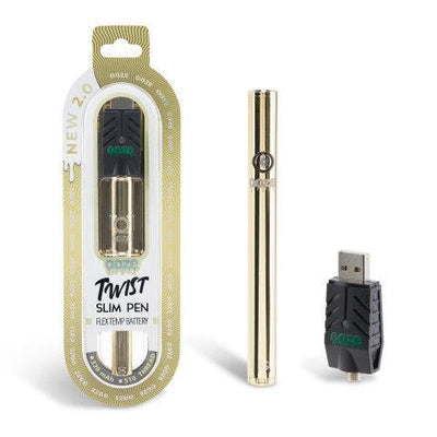 OOZE TWIST SLIM PEN 2.0 320mah Per Pc LUCKY GOLD