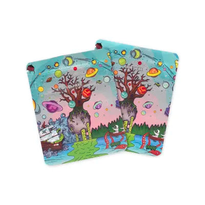 OOZE MYLAR BAGS 10 PACK 1/8oz TREE OF LIFE
