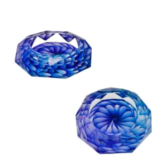TVAT1 CRYSTAL ASHTRAY HEAVY 6