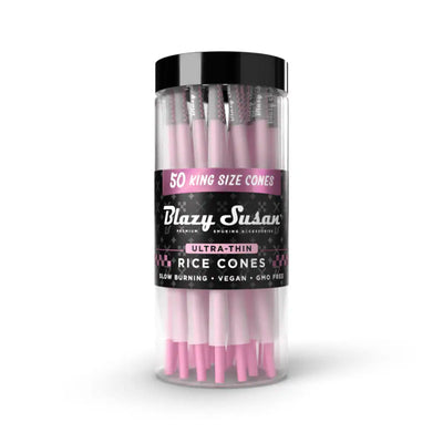 BLAZY SUSAN 50CT KING SIZE ULTRA THIN CONES | RICE CONES