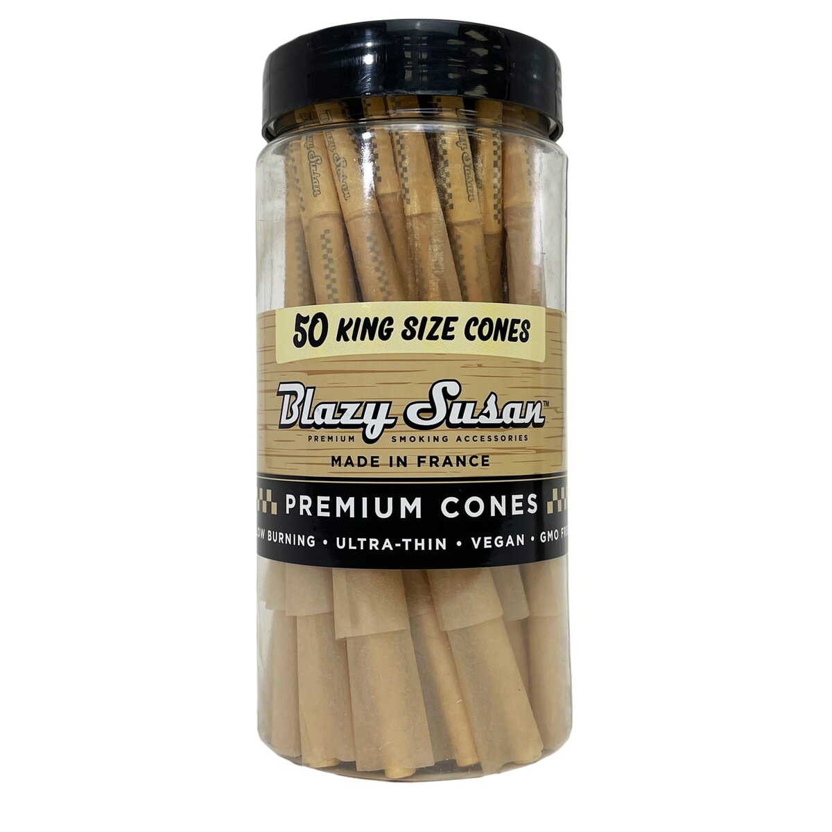 BLAZY SUSAN UB CONES KING SIZE 50CT JAR