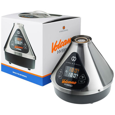 STORZ & BICKEL VOLCANO HYBRID VAPORIZER W/ STARTER SET SILVER