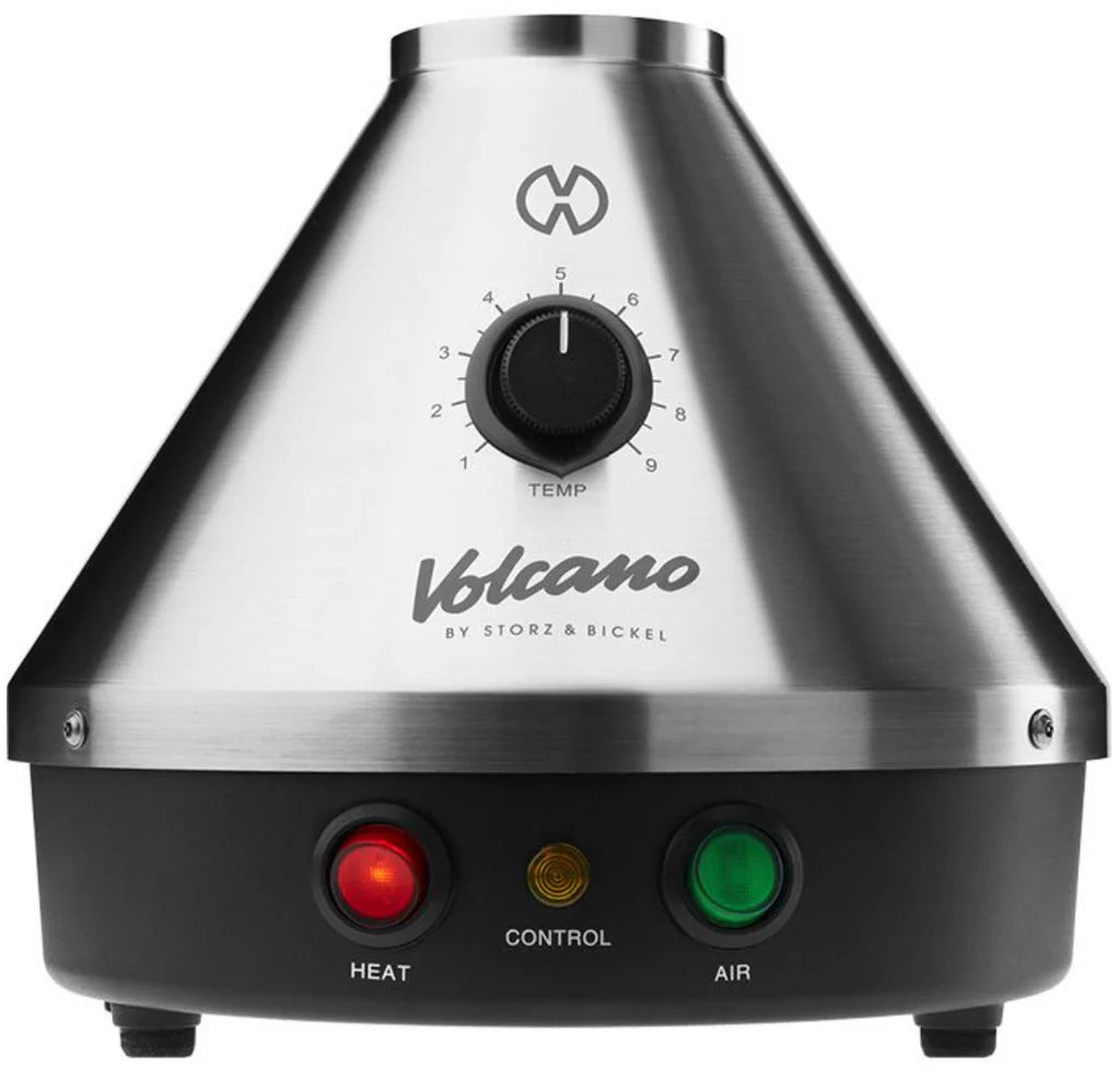 STORZ & BICKEL VOLCANO CLASSIC VAPORIZER W/ EASY VALVE SILVER