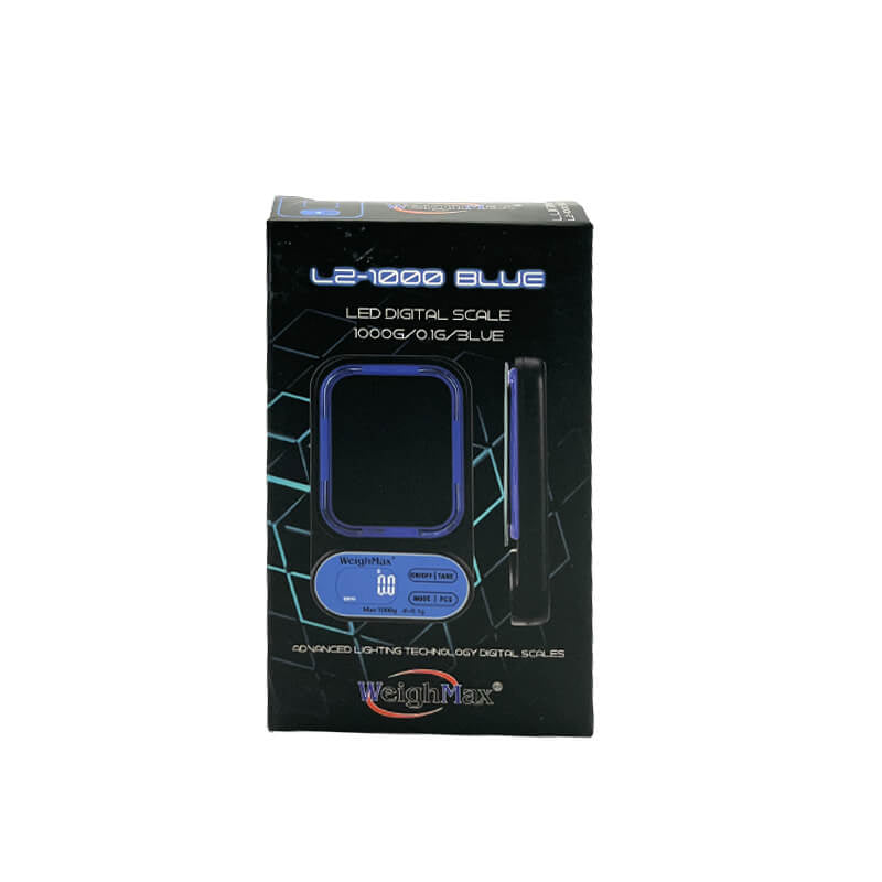 WEIGHMAX LED DIGITAL SCALE L2-1000 1000G X 0.1G BLUE