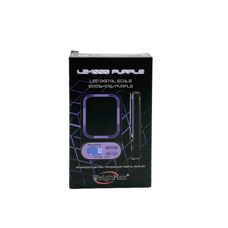 WEIGHMAX LED DIGITAL SCALE L2-1000 1000G X 0.1G PURPLE