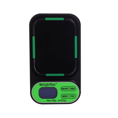 WEIGHMAX L2 LED DIGITAL SCALE 100G X 0.01G GREEN