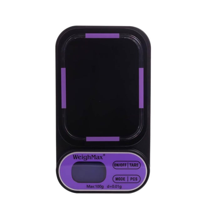 WEIGHMAX L2 LED DIGITAL SCALE 100G X 0.01G PURPLE