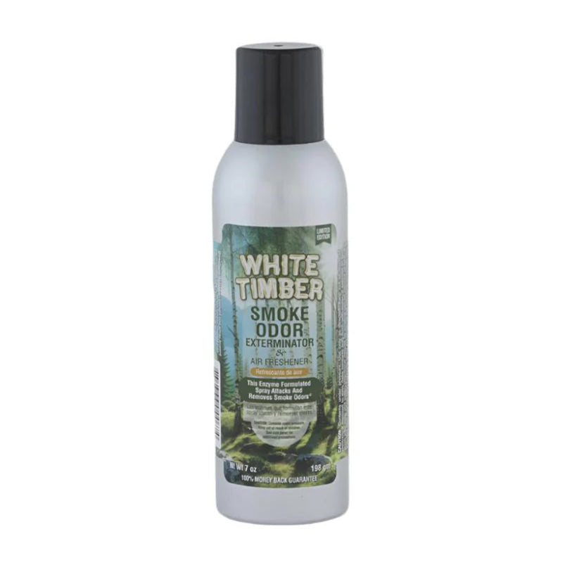 SMOKE ODOR AIR FRESHENER 7oz WHITE TIMBER