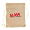 RAW DRAWSTRING BAG TAN