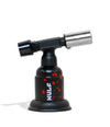 WULF BLAST BUTANE TORCH LIGHTER BLACK RED SPLATTER