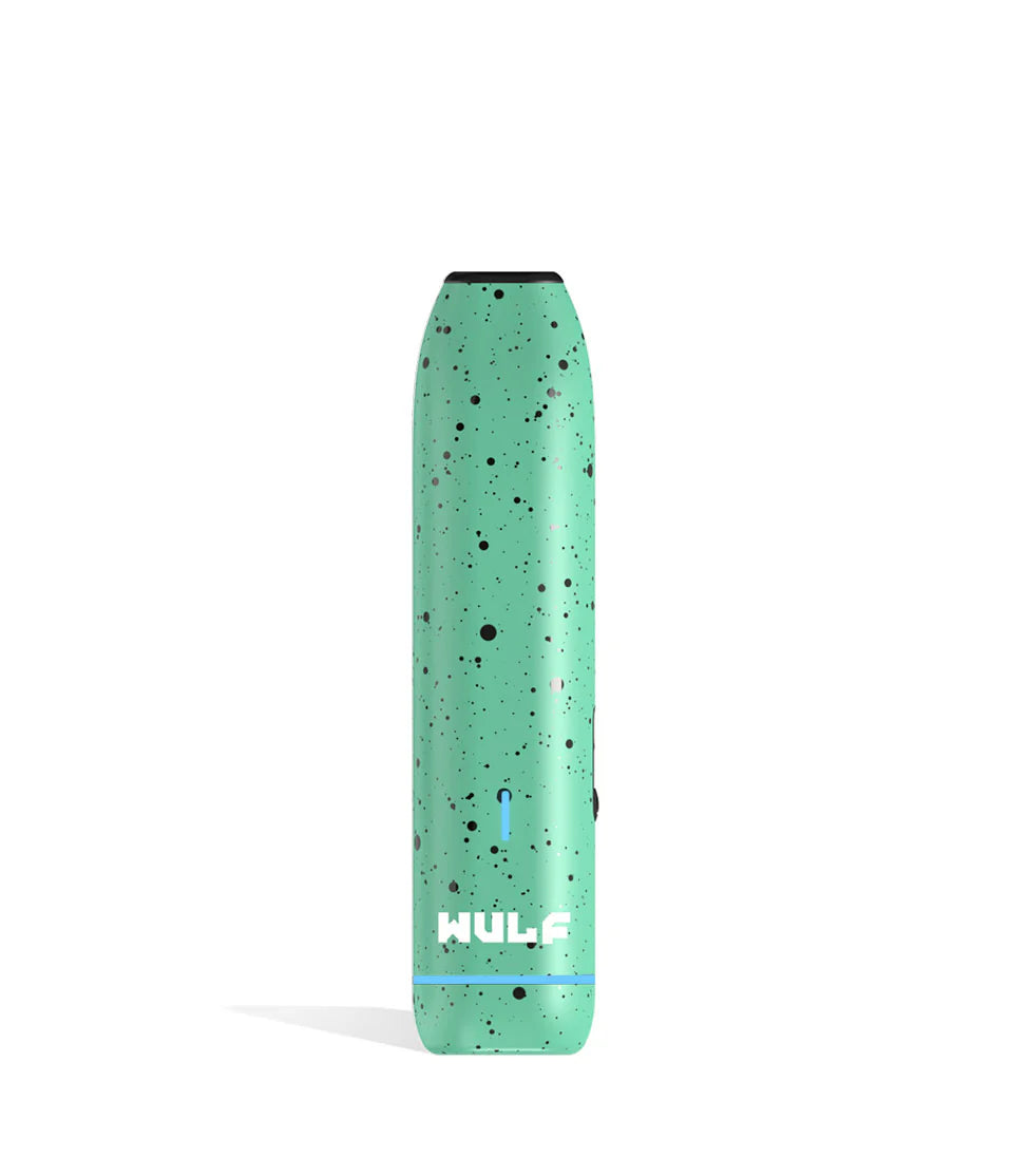 WULF LX SLIM DRY HERB VAPORIZER TEAL BLACK SPLATTER