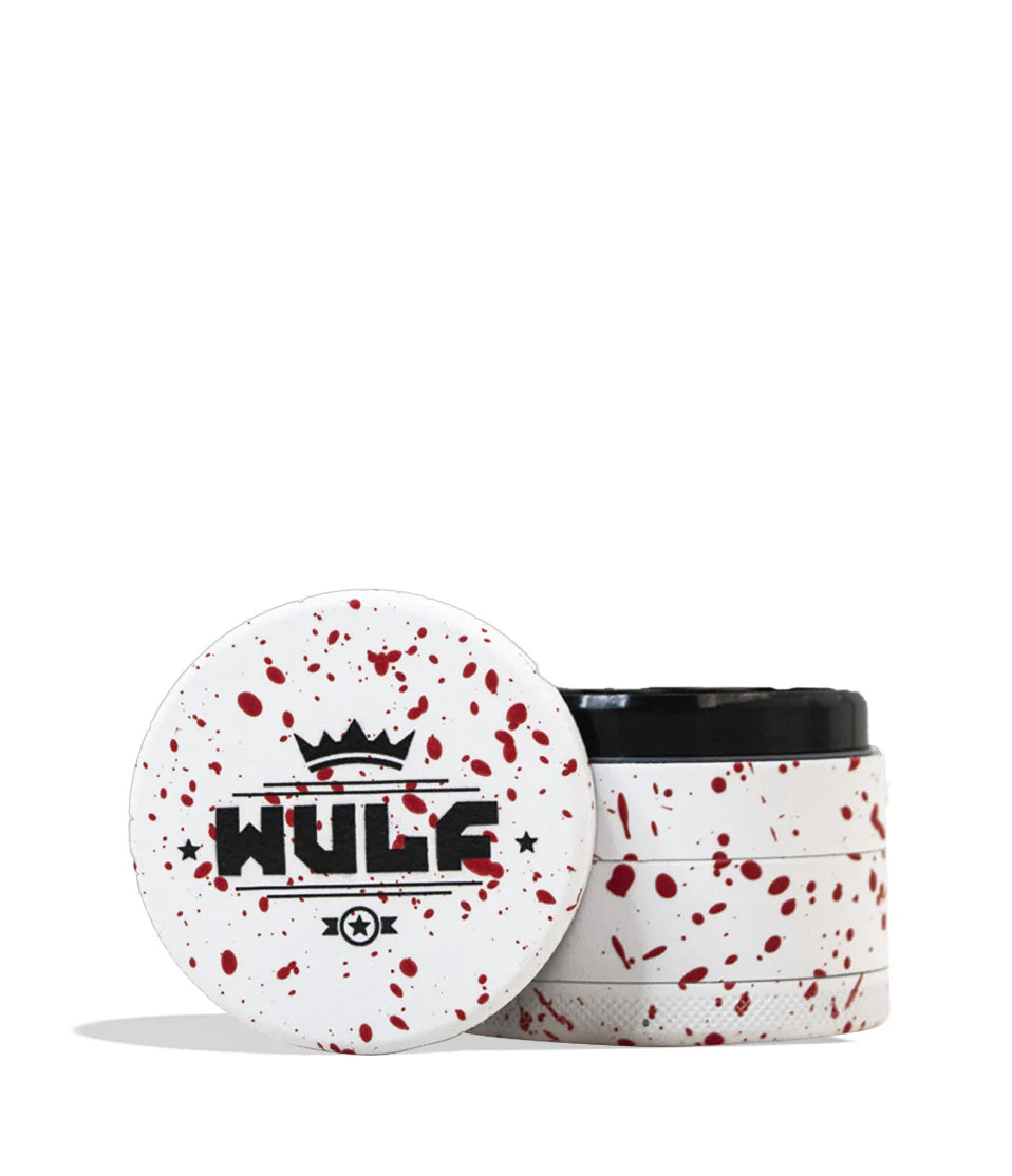 WULF GRINDER 4pt 65mm WHITE RED SPLATTER
