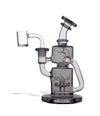 WULF GLASS DAB RIG 14mm QB ALPHA SMOKE
