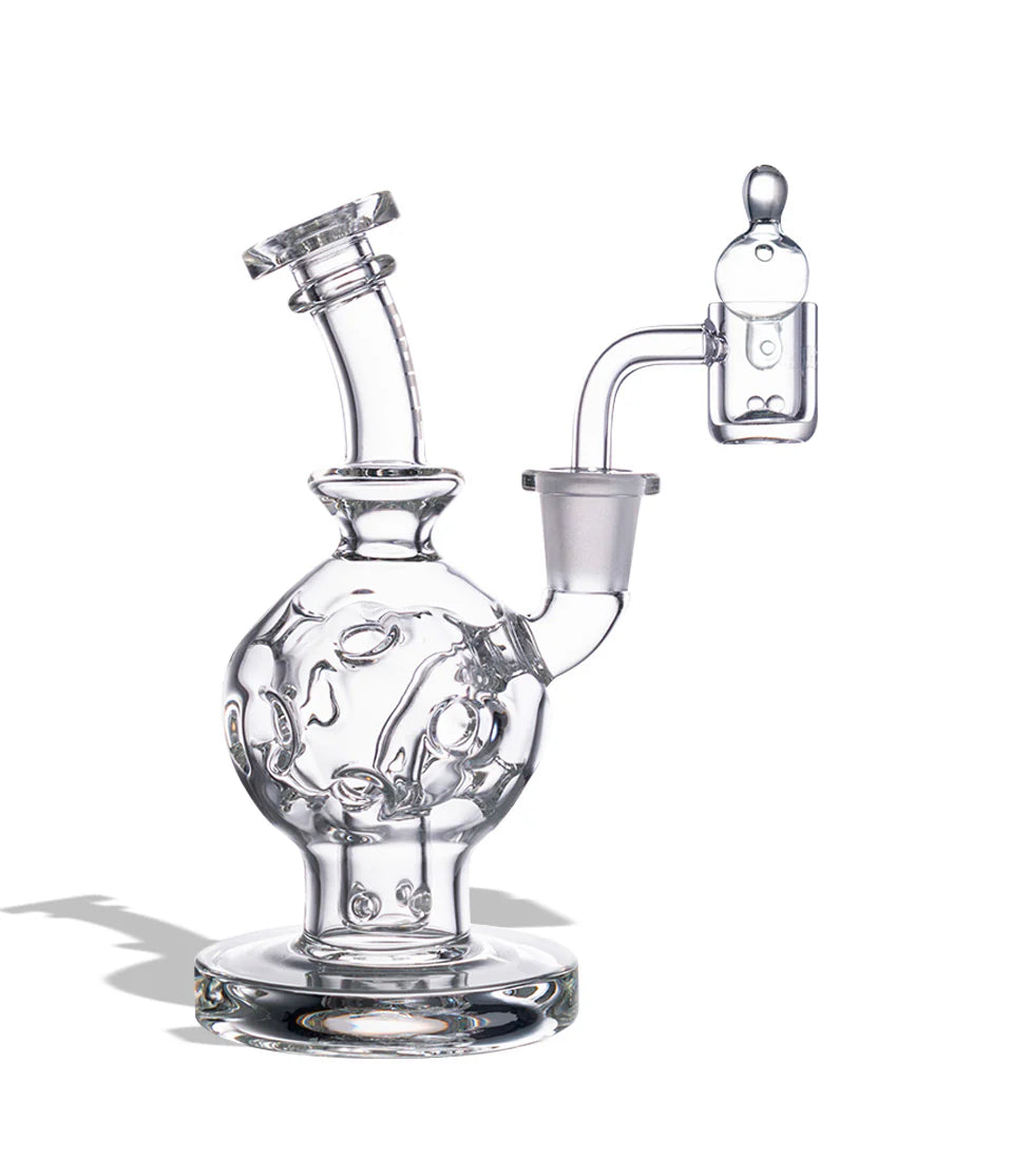 WULF GLASS DAB RIG 14mm QB ATOM CLEAR