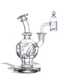 WULF GLASS DAB RIG 14mm QB ATOM CLEAR
