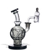 WULF GLASS DAB RIG 14mm QB ATOM SMOKE