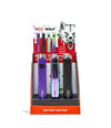 YOCAN WULF FLAT PLUS CARTRIDGE VAPORIZER 9/PK ASSORTED COLORS
