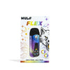 WULF FLEX CONCENTRATE + DRY HERB 2 in 1 VAPORIZER FULL COLOR SPLATTER