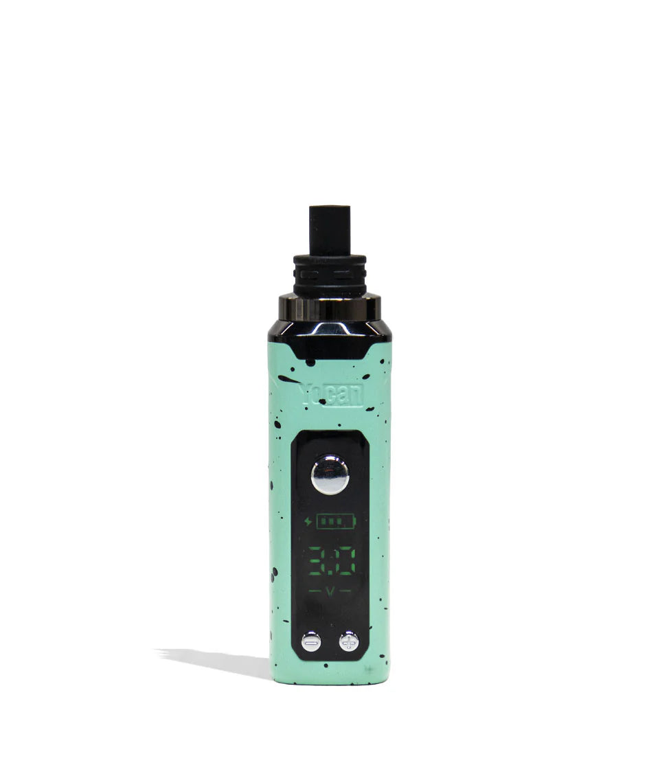 YOCAN WULF NESTOR CONCENTRATE VAPORIZER TEAL BLACK SPLATTER