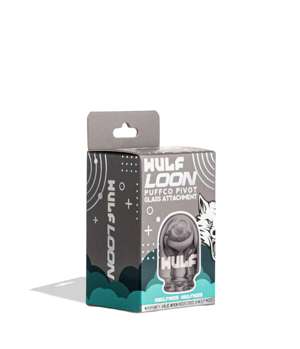 WULF LOON PUFFCO PIVOT GLASS ATTACHMENT SMOKE