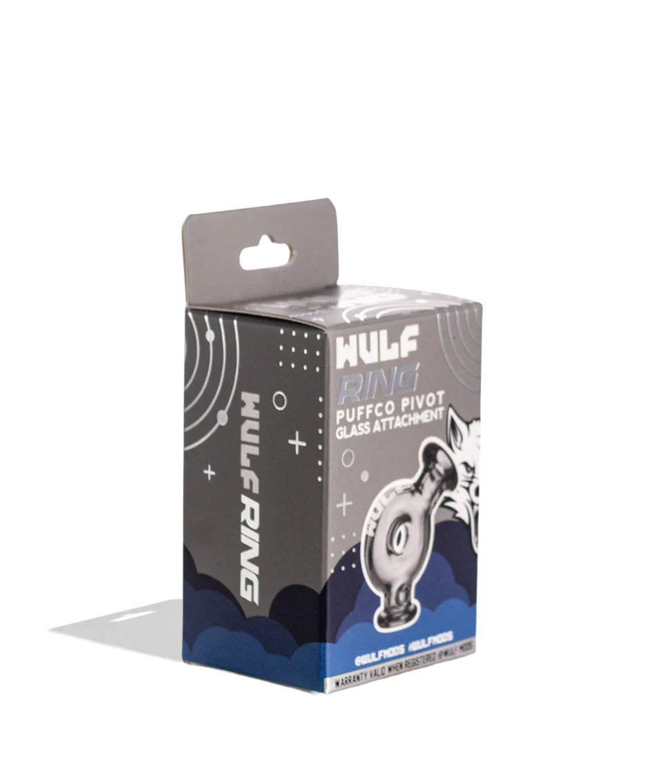 WULF RING PUFFCO PIVOT GLASS ATTACHMENT SMOKE