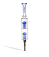 WULF TIMBER STACK NECTAR COLLECTOR W/DUAL ARM PERC BLUE