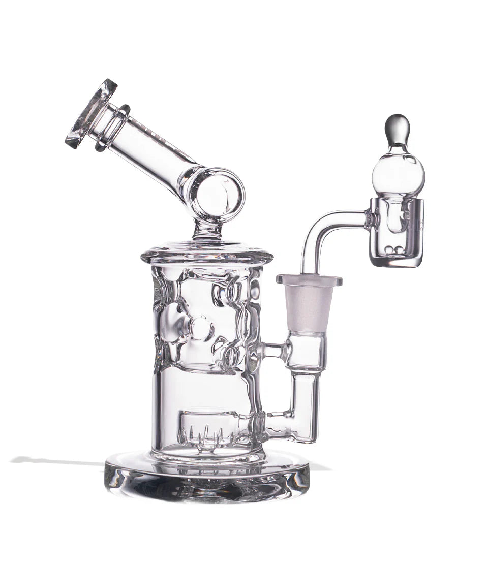 WULF GLASS DAB RIG 14mm QB TYDE CLEAR