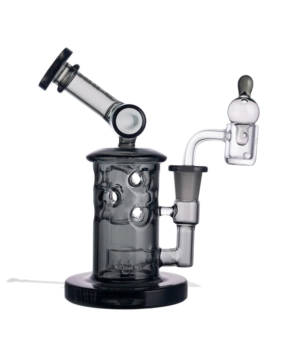 WULF GLASS DAB RIG 14mm QB TYDE SMOKE