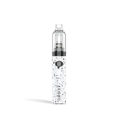 YOCAN WULF ORBIT CONCENTRATE VAPORIZER W/ QUARTZ BALLS WHITE BLACK SPLATTER GVORBIT7