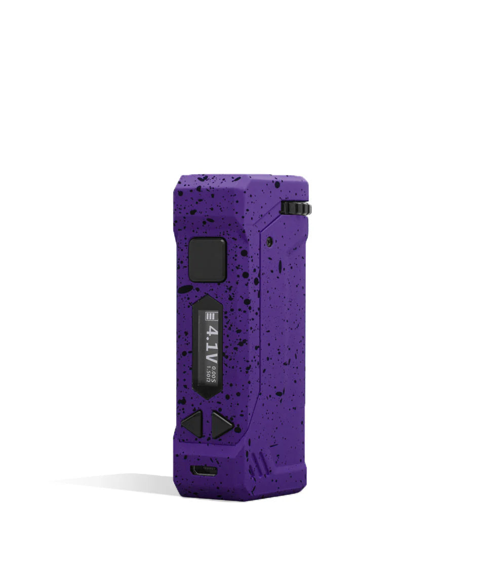 WULF UNI PRO ADJUSTABLE CARTRIDGE VAPORIZER LIMITED EDITION PURPLE BLACK SPOTS