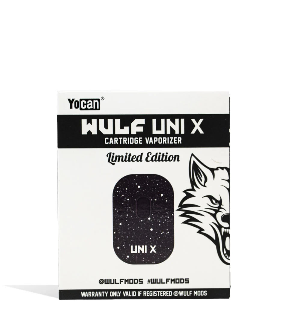 WULF YOCAN UNI X VAPORIZER KIT BLACK WHITE SPLATTER